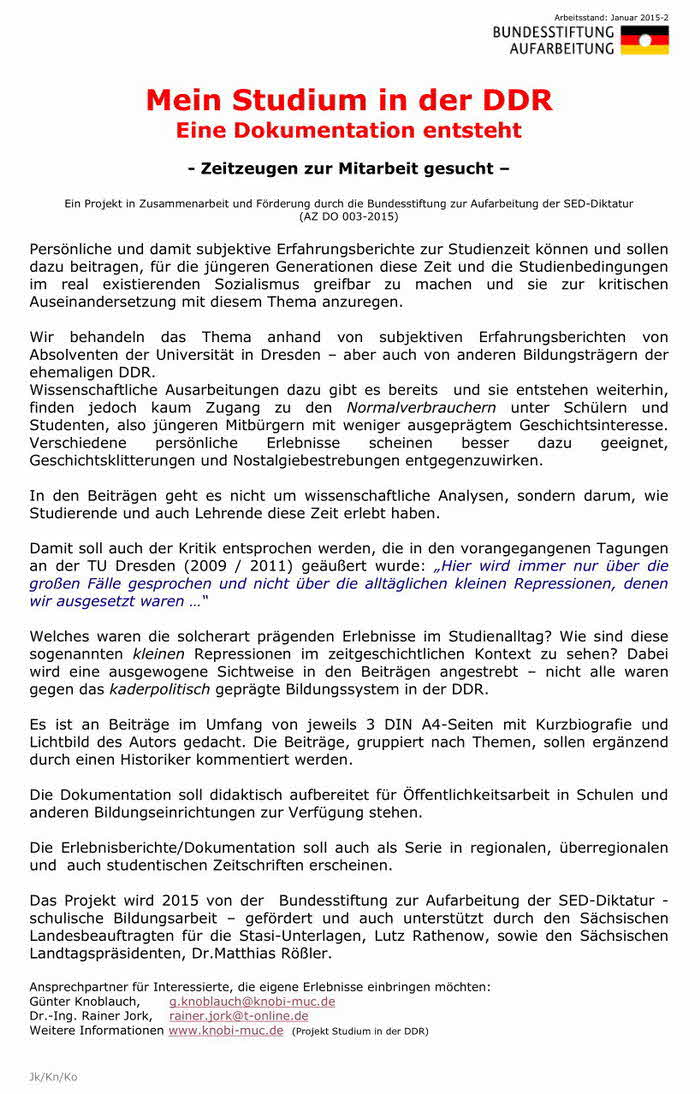 Mein Studium - Projekt